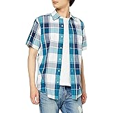 Amazon Essentials Men's Regular-Fit Short-Sleeve Poplin Shirt