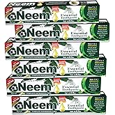 NEEM ESSENTIAL TOOTHPASTE New 5 in 1 Formula 6 Pack