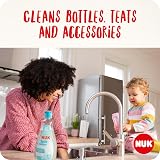 NUK Baby Bottle Cleanser 500 ml Fragrance Free pH Neutral 3 Pack view 2