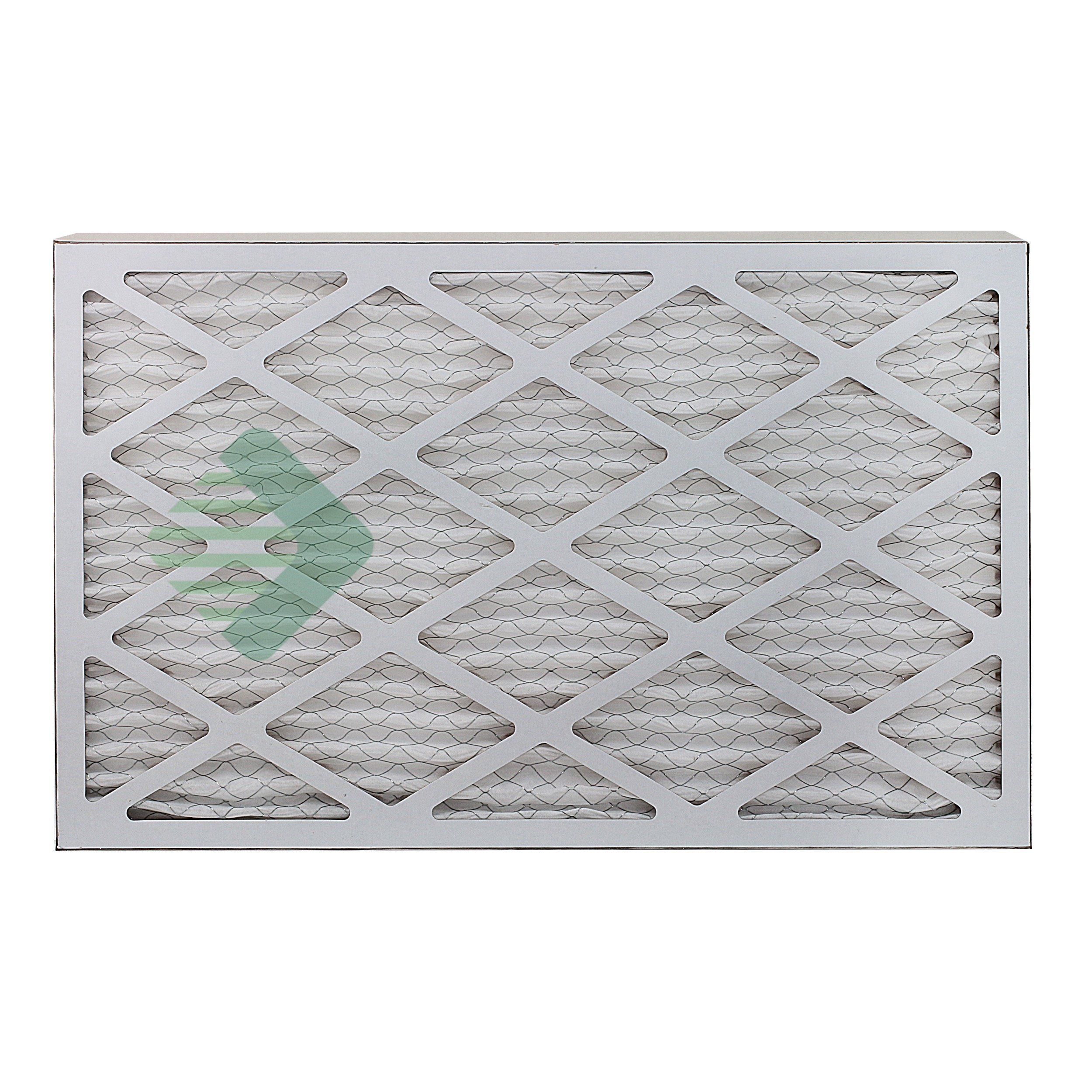FilterBuy AFB MERV 8 16x25x1 Pleated AC Furnace Air Filter, (Pack of 4