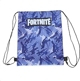 Fortnite Mochila de Cuerdas Para Niños, Bolsas Con Cordón Para El Colegio Deportes Playa, Bolsa Diseño Camuflaje Fortnite, Mochila Pequeña Regalos Fortnite Para Chicos y Chicas 