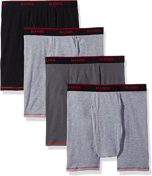 hanes grey boxer briefs