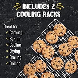 Checkered Chef Cooling Rack for Cooking and Baking