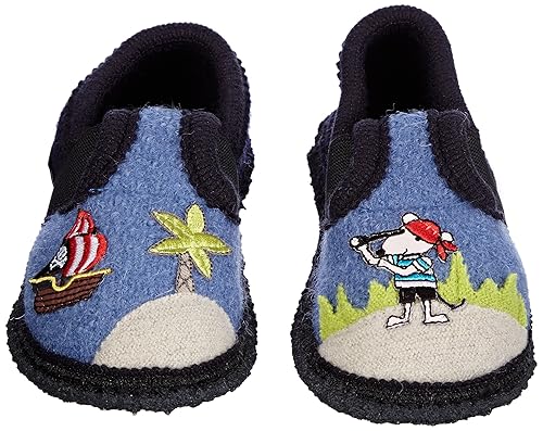 Beck Jungen Pirat Hausschuhe