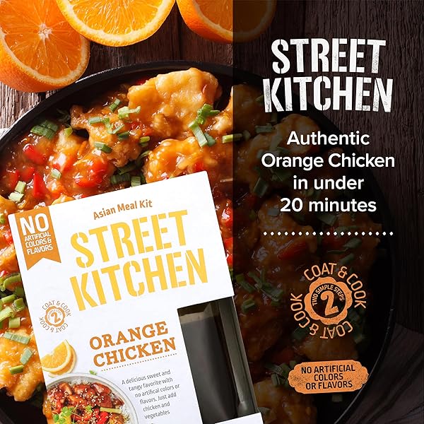 STREET KITCHEN ORANGE CHICKEN MEAL KIT
