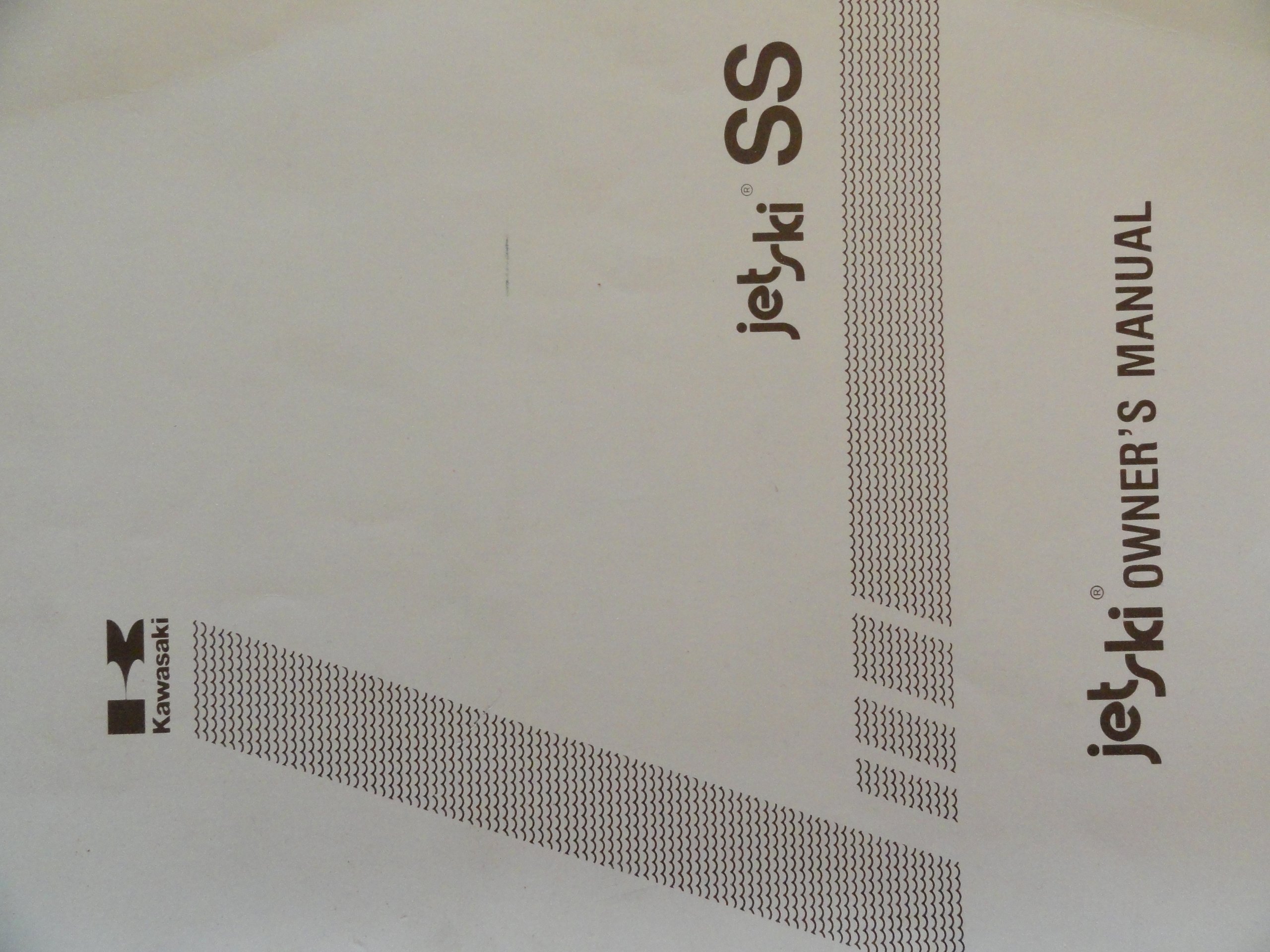 1992 1993 Kawasaki Jet Ski SS Owners Manual JH750 A2 Paperback – 1992
