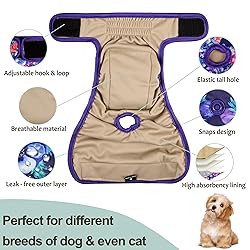 Female Dog Diapers - Premium Reusable Diapers for