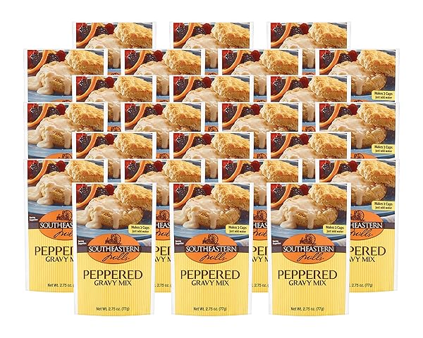 SOUTHEASTERN MILLS PEPPER GRAVY MIX, 2.75-OUNCE (PACK OF 24)