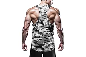 DRSKIN Men's 4, 3 or 1 Pack Tank Tops Sleeveless Shirts Y-Back Muscle Mesh Gym Training Athletic Workout Dry Fit