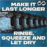 Lynx 2-Sided Shower Tool with 2 Scrubbing Options Black 1 piece view 6