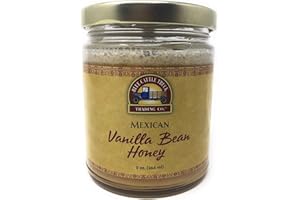Blue Cattle Trucking Co. Gourmet Mexican Vanilla Bean Honey, 9 Ounce