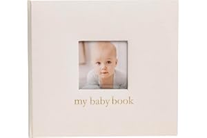 Pearhead Baby Memory Book, Baby's First 5 Years Keepsake Journal, Gender-Neutral Newborn Gift, Baby Girl or Baby Boy Book, Iv