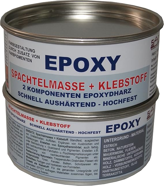 Epoxy Glue + Filler 1 kg, Epoxy Resin Amazon.co.uk Car