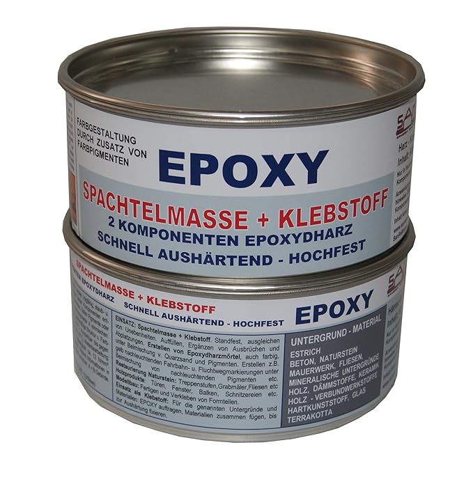 Epoxy Glue + Filler 1 kg, Epoxy Resin Amazon.co.uk Car