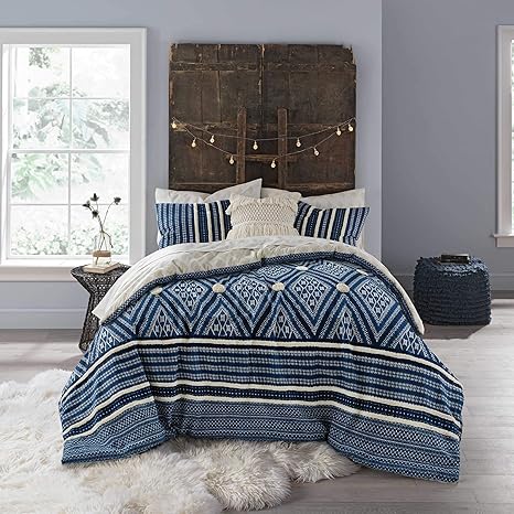 Amazon Com Anthology Henley Reversible Twin Twin Xl Comforter Set