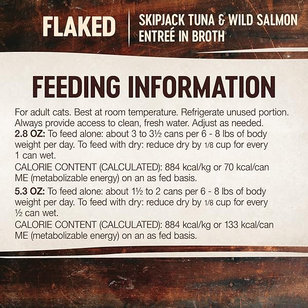 WELLNESS CORE SIGNATURE SELECTS FLAKED ADULT WET CAT FOOD, NATURAL, PROTEIN-RICH, GRAIN FREE, 2.8 OUNCE, 12 PACK (SKIPJACK TUNA & WILD SALMON)