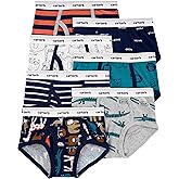 Carter's Boy's 7-Pack Underwear, Safari, 8