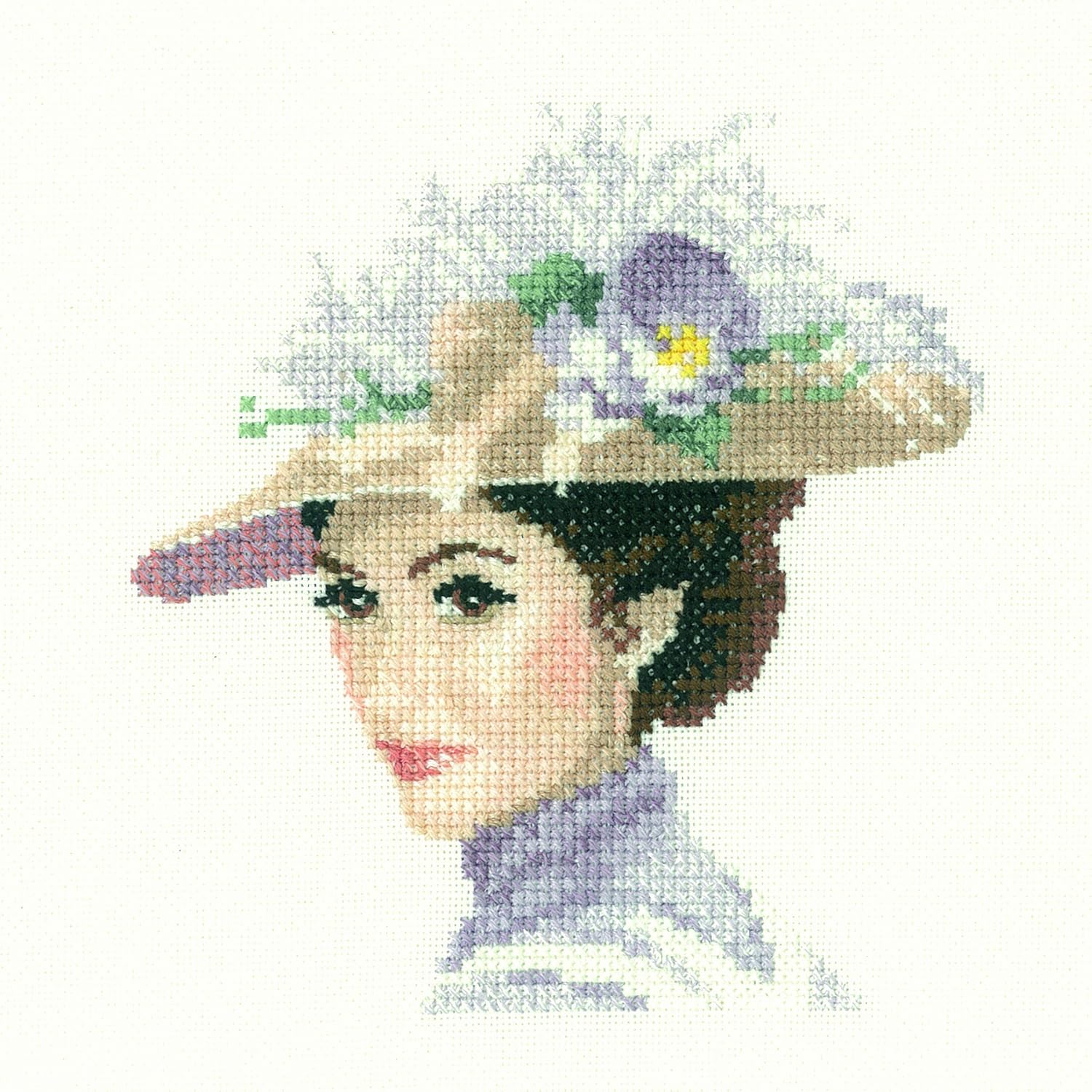 Heritage Crafts John Clayton MINIATURE REBECCA Cross Stitch Kit Amazon