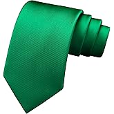 Branduce 3.15"(8cm) Men's Solid Color Formal Woven Necktie + Gift Box