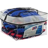 Onyx General Purpose Life Vest, Adult Universal (4-Pack),Red - Blue,30-52-Inch Chest, persons over 90-Pounds., universal