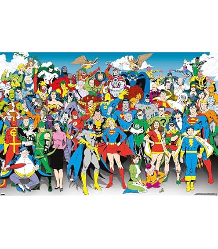 アメコミ　DCコミックス poster portfolio 7冊 アメコミ DCコミックス poster portfolio 7冊