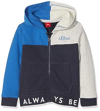 s.Oliver RED Label Junior Jungen Sweatjacke im Colourblock-Design