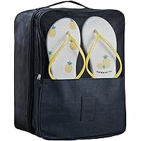 SOLOAD Shoes Storage Bag for Travel Waterproof shoes bag Holds 3 Pairs of shoes for Travel and Daily Use (Extra Large…