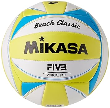 Mikasa beach classic 1613 - Pelota para volley playa, amarillo ...