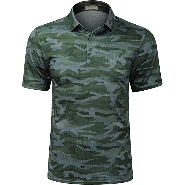 Amazon.com: MoFiz Men's Polo Shirts Short Sleeve Quick Dry Outdoor