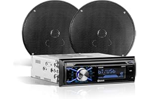 BOSS Audio Systems 656BCK Car Stereo - Single Din, Bluetooth, CD DVD Player, AM/FM Radio Receiver, Aux in, USB, SD, 6.5 Inch 