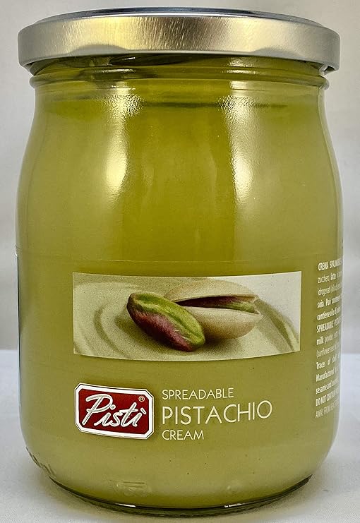 Crema Spalmabile Di Pistacchio Preparata Con Il 45 Per Cento Di
