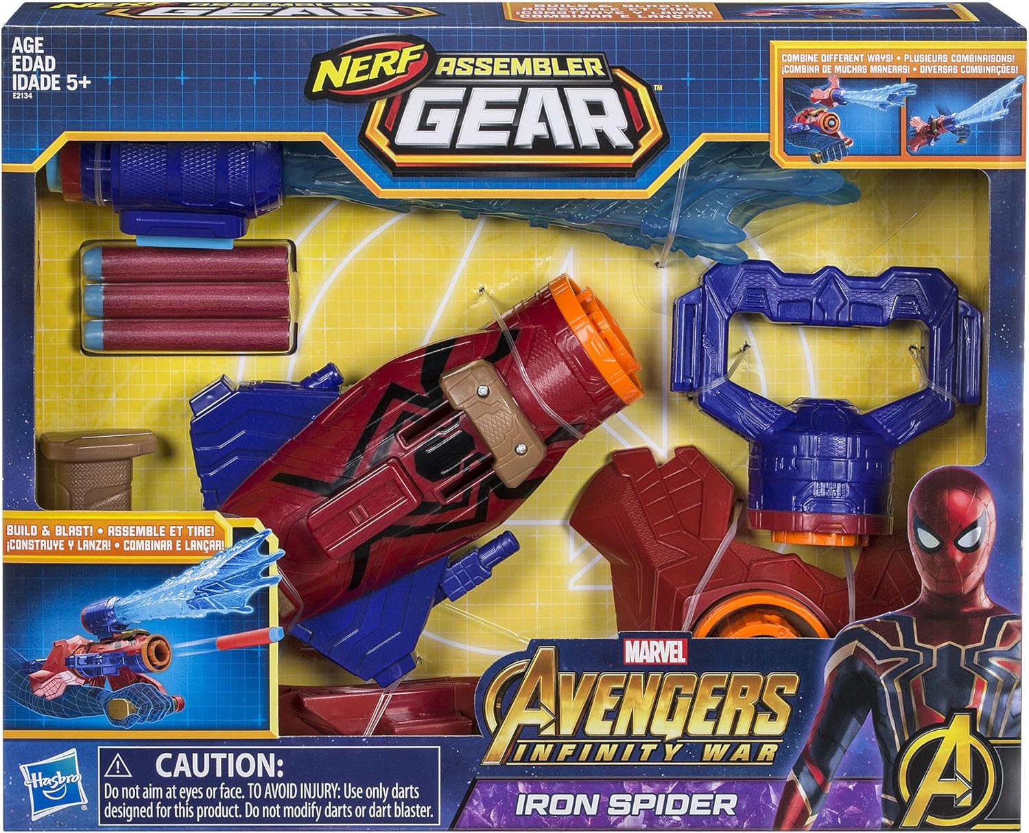 nerf iron spider assembler gear