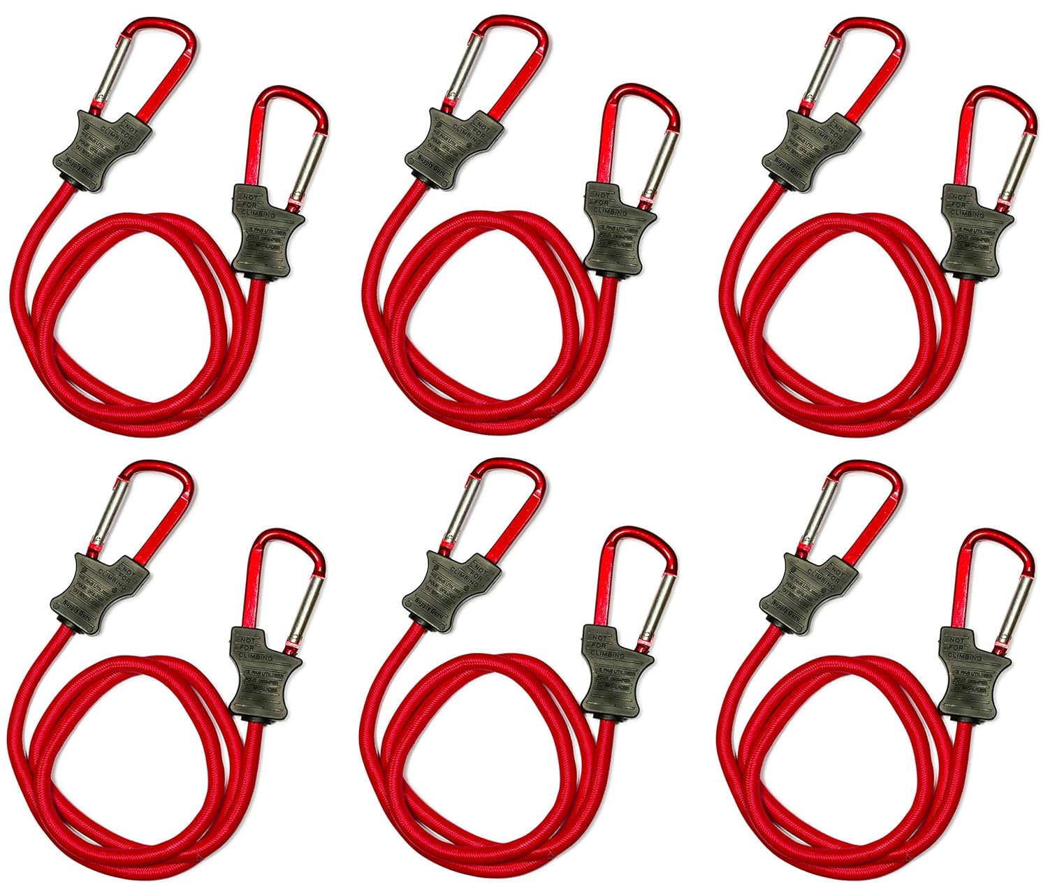 Bungee Cord with Carabiner Hook Straps, 36 Inch Cord, Overall... eBay