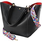 YPuzro Tote Bag for Women Designer Large Purse Work Handbags Womens Crossbody Purses Woman Shoulder Bags