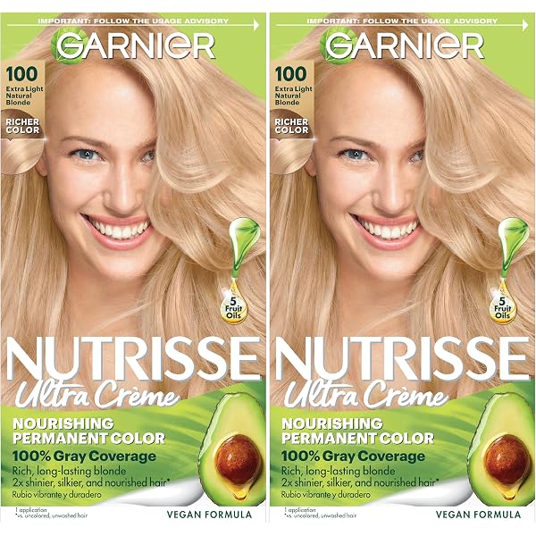 Garnier Nutrisse 5-Minuten Haarmaske – Mit Avocadoöl Für Golden Blonde, Farberfrischend