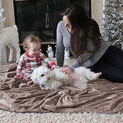 Bedsure GentleSoft Fleece Throw Blanket for Couch