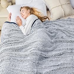 EMME Sherpa Blanket Twin Size Fleece Throw