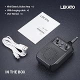 LEKATO Guitar Amp Portable 5W Mini Amp with Bluetooth Effects view 7