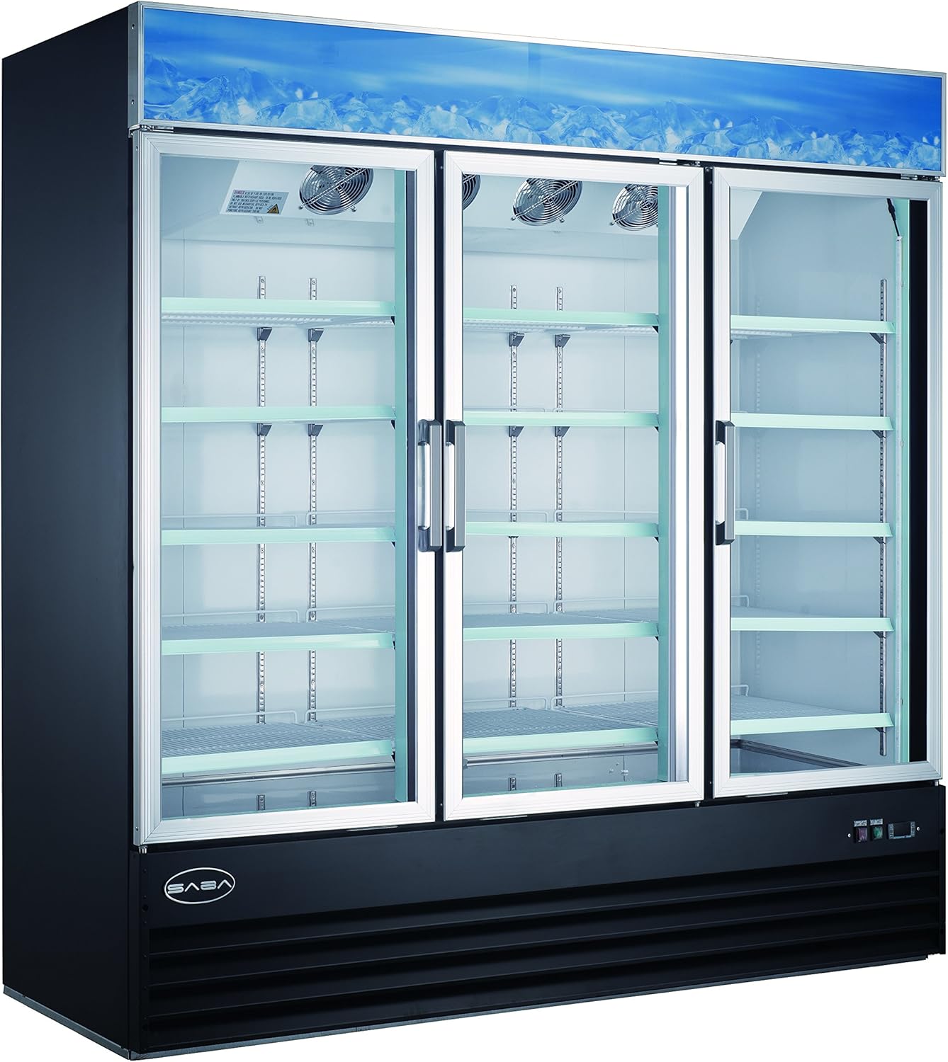 4 door reach in cooler