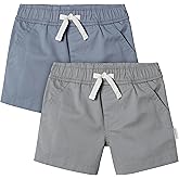 Gerber Unisex-Baby Gerber Baby Toddler Unisex Stretch Chino Shorts