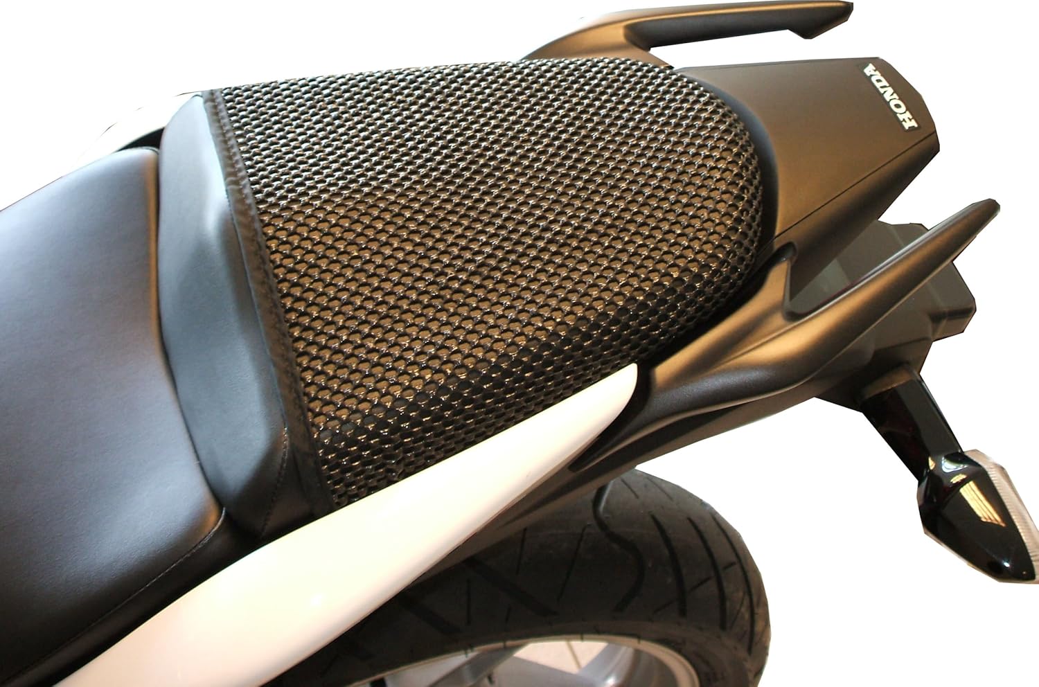 Triboseat Anti Slip Motorcycle Passenger Seat Cover Black Accessory Compatible With Honda Cbr125r 2011 2017 Motorbikes Accessories Parts Frames Fittings