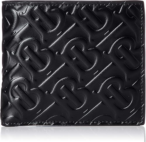 Amazon バーバリー 二つ折り財布 Ccbillcoin メンズ Black 並行輸入品 シューズ バッグ