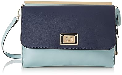 Van Heusen Woman Womens Sling Bag (Navy/Lt Blue)