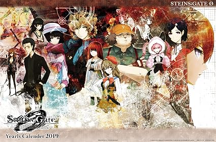 Amazon Co Jp エンスカイ シュタインズ ゲート ゼロ 19カレンダー 文房具 オフィス用品
