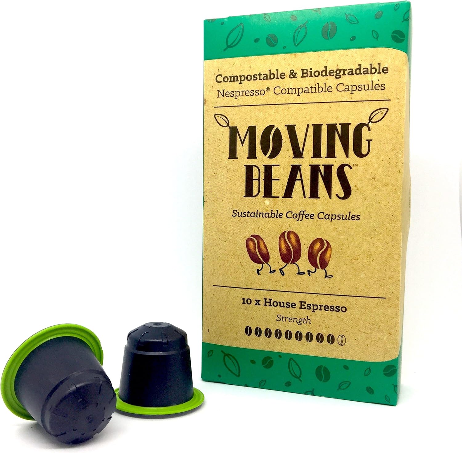 Moving Beans House Espresso 100 Compostable and Biodegradable