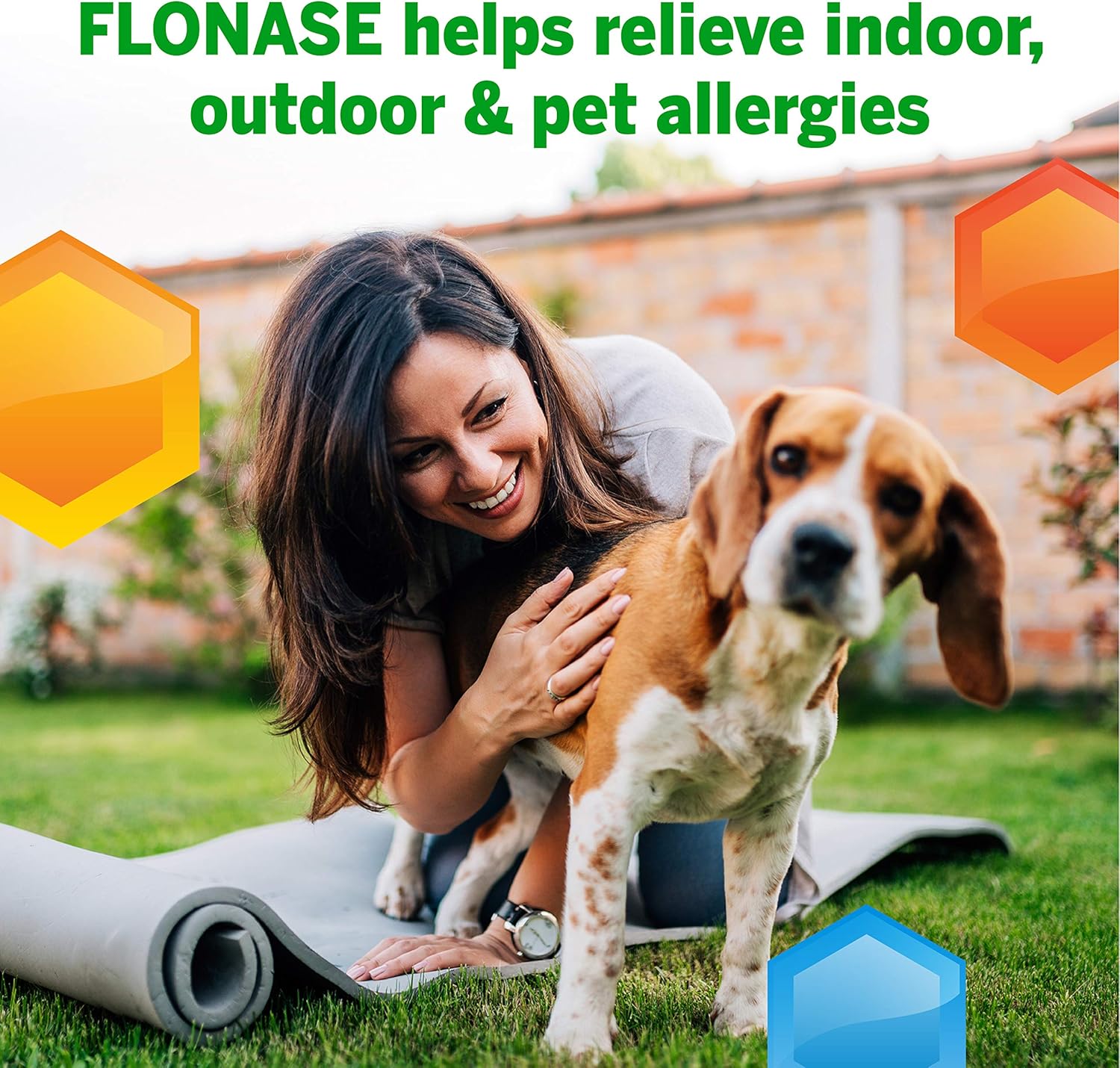 Flonase Allergy Relief Nasal Spray, 24 Hour Non Drowsy Allergy Medicine, Metered Nasal Spray - 72 Sprays: Health & Personal Care