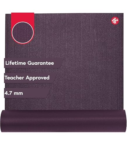 Manduka PROlite Yoga Mat-Solid- 4.7mm Thick Travel Mat Made