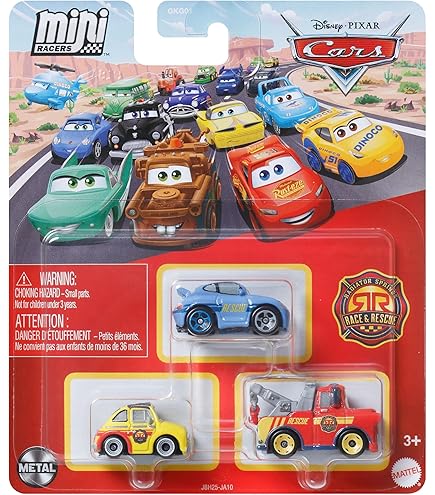 Amazon.com: Disney Pixar Cars Minis Vehicle - 15pk : Toys & Games