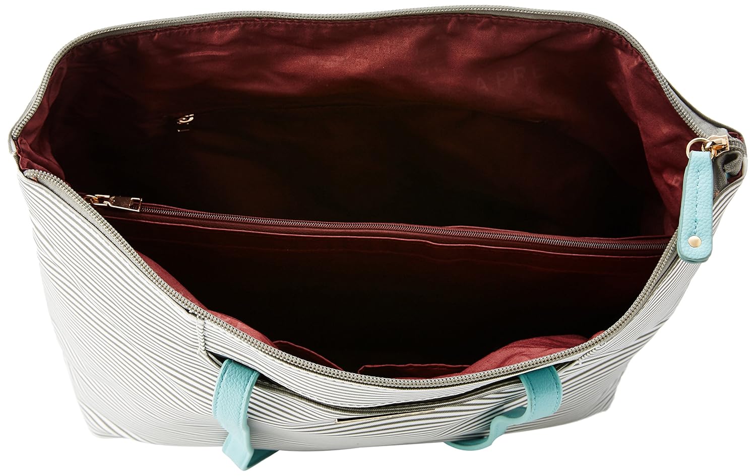 caprese eva women's tote bag (sea foam)