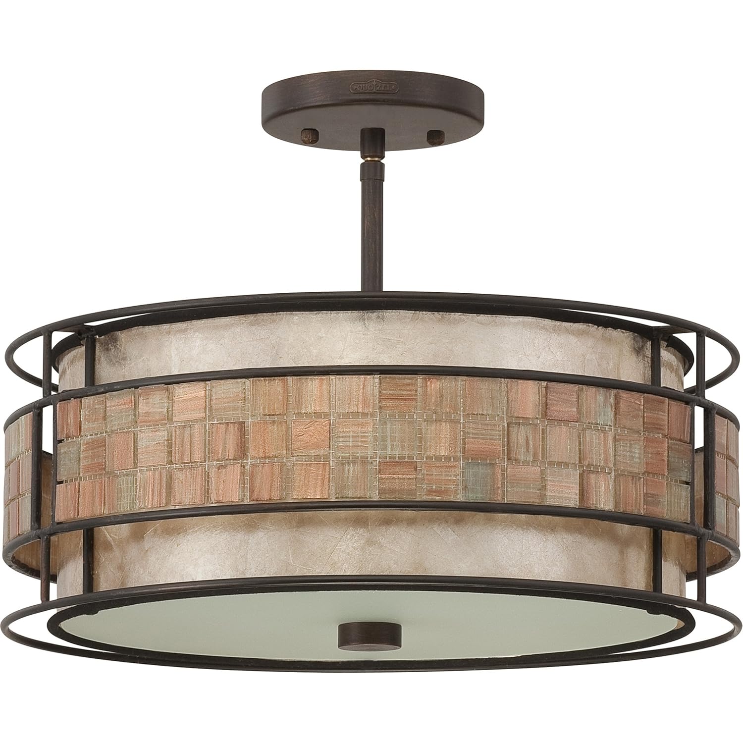 Quoizel Mc842src Laguna Mica Semi Flush Ceiling Lighting Renaissance Copper 180 Watts 3 Light 12 H X 16 W Close To Ceiling Lights Tools Home Improvement Waterfordcounseling Com